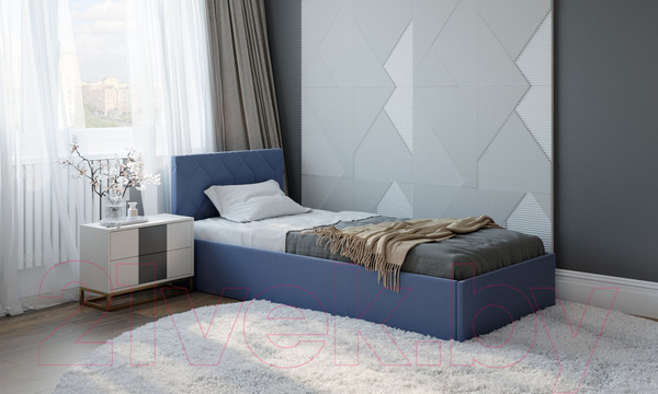 Изображение товара Односпальная кровать Natura Vera Техас с ПМ 90x200 (Maxx 977)