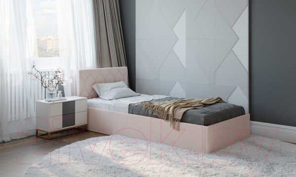 Изображение товара Односпальная кровать Natura Vera Техас с ПМ 90x200 (Omega 03)