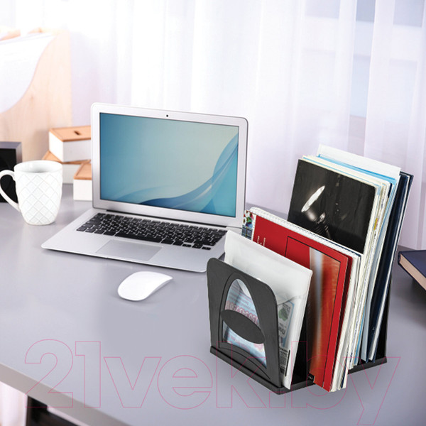 Изображение товара Лоток для бумаг Brauberg Style / 238113 (черный)