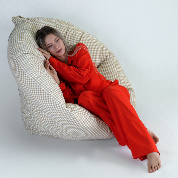 Изображение товара Бескаркасный пуф-трансформер Мебелик G (ткань Club)