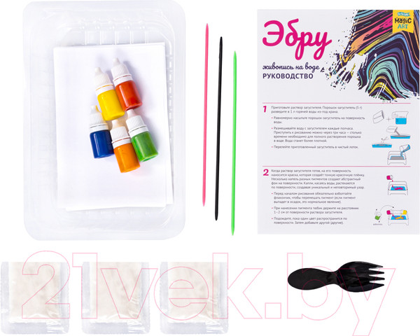 Изображение товара Набор для творчества Десятое королевство Magic ART. Эбру / 05158