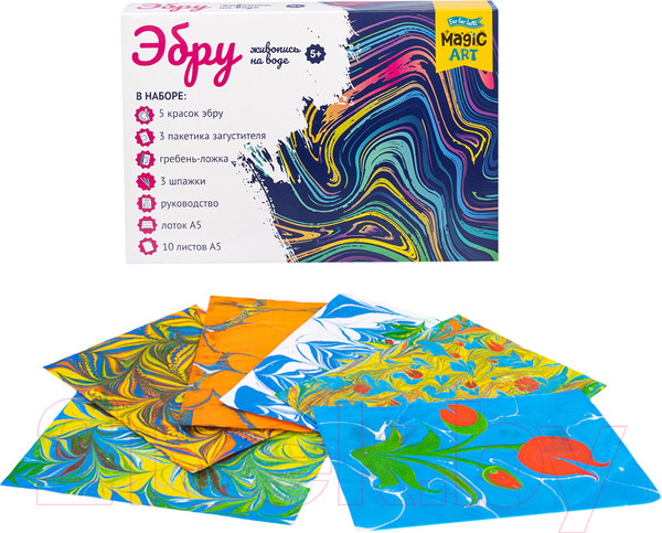 Изображение товара Набор для творчества Десятое королевство Magic ART. Эбру / 05158