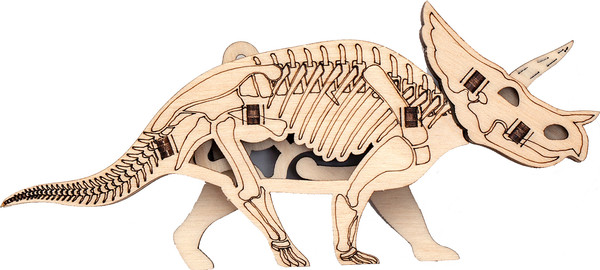 Изображение товара Сборная модель Drovo Трицератопс Брон / DR006