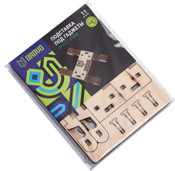 Изображение товара Сборная модель Drovo Подставка под гаджет / DR011