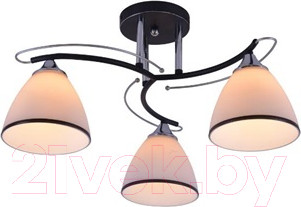 Изображение товара Потолочный светильник Mirastyle MH-1036B/3 BK+CR