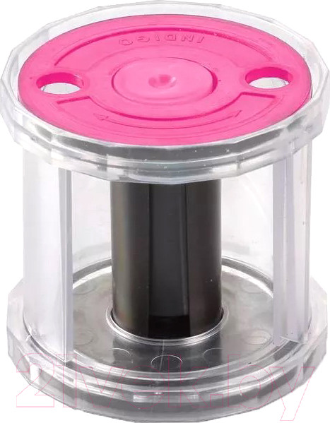 Изображение товара Катушка для гимнастической ленты Indigo Sport IN226 (черный/розовый)