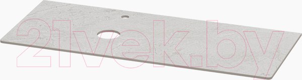 Изображение товара Столешница для тумбы в ванную Misty Роял 120 / MA01-120 (серый)