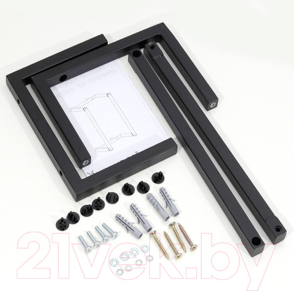 Изображение товара Держатель для полотенца Millwood 250x202x400 (черный)