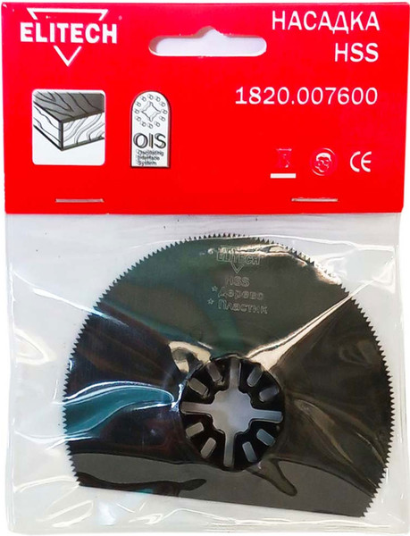 Изображение товара Пильное полотно Elitech 1820.007600