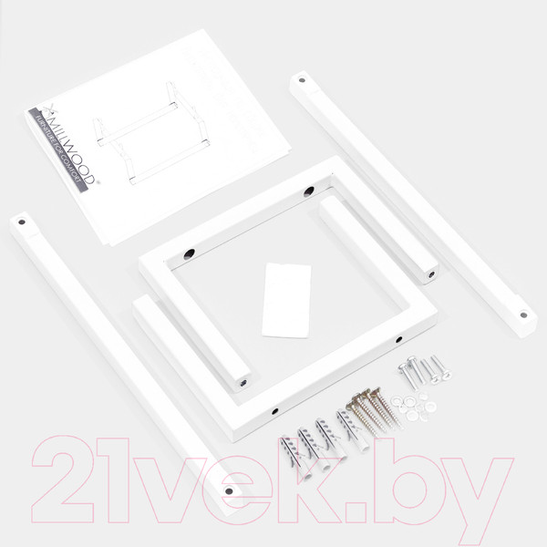 Изображение товара Держатель для полотенца Millwood 250x202x400 (белый)