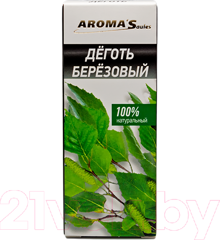 Изображение товара Масло косметическое Aroma Saules Березовый деготь (15мл)