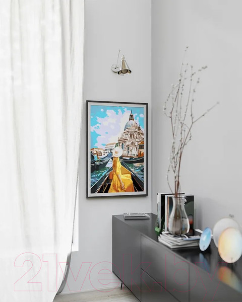 Изображение товара Картина по номерам PaintLine Девушка в Венеции / 2037718621447
