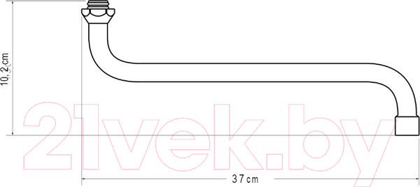 Изображение товара Излив Ekko EK7128