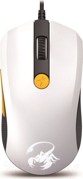 Изображение товара Мышь Genius Scorpion M8-610 (белый/оранжевый)