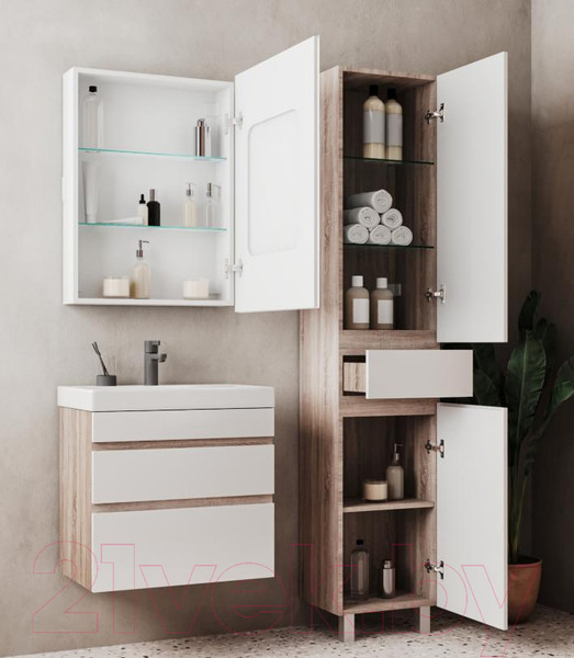 Изображение товара Тумба под умывальник Volna Conty 70.2Y (подвесная)