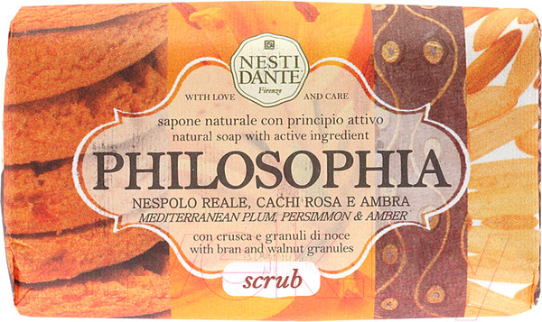Изображение товара Мыло твердое Nesti Dante Philosophia Скраб (250г)
