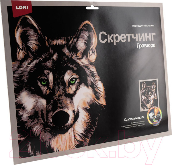 Изображение товара Гравюра Lori Животные Красивый волк / Гр-763