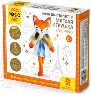 Изображение товара Набор для шитья Десятое королевство Мягкая игрушка Лисичка / 04916