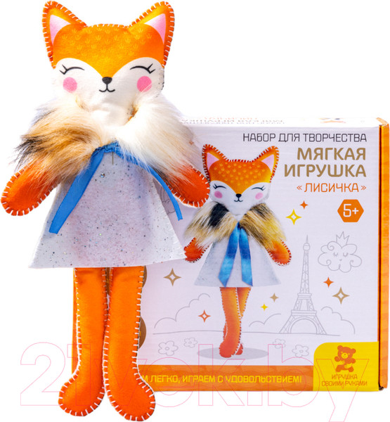 Изображение товара Набор для шитья Десятое королевство Мягкая игрушка Лисичка / 04916