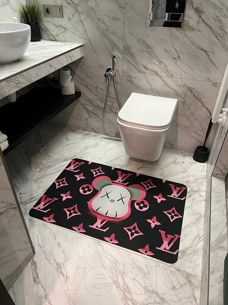 Изображение товара Коврик для ванной Евроковрик №1в 60x90