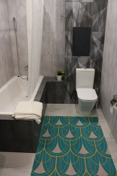 Изображение товара Коврик для ванной Евроковрик №1136 60x140