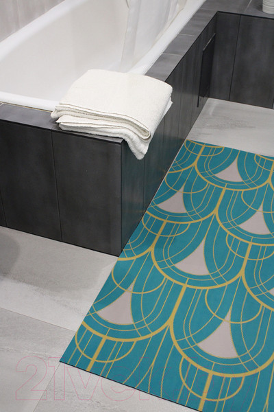 Изображение товара Коврик для ванной Евроковрик №1136 60x140