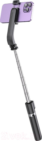 Изображение товара Монопод для селфи Hoco K20 (черный)