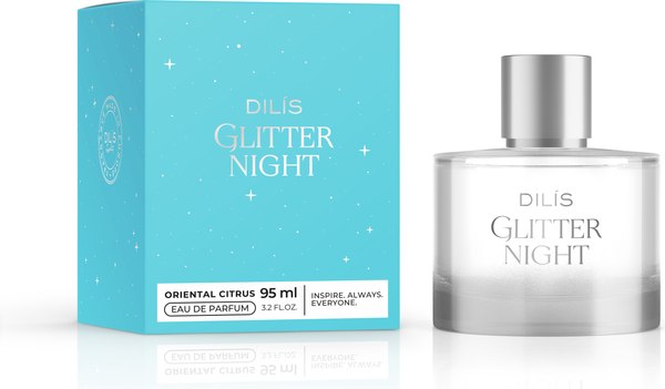 Изображение товара Парфюмерная вода Dilis Parfum Winter Limited Edition Glitter Night (95мл)