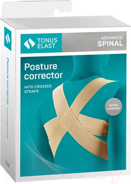 Изображение товара Корректор осанки Tonus Elast Comfort 0107 (р.2, бежевый)