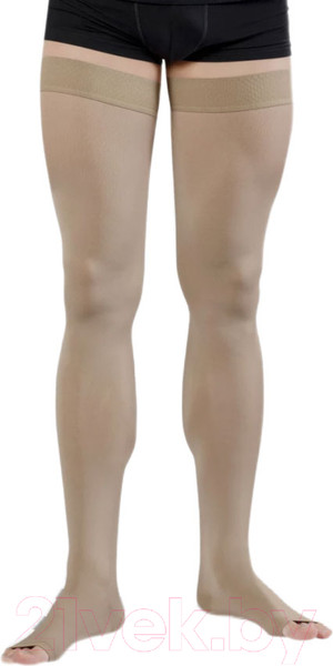 Изображение товара Чулки компрессионные Tonus Elast 0403 Lux 1кк без мыска (р.5/рост 2, песочный)