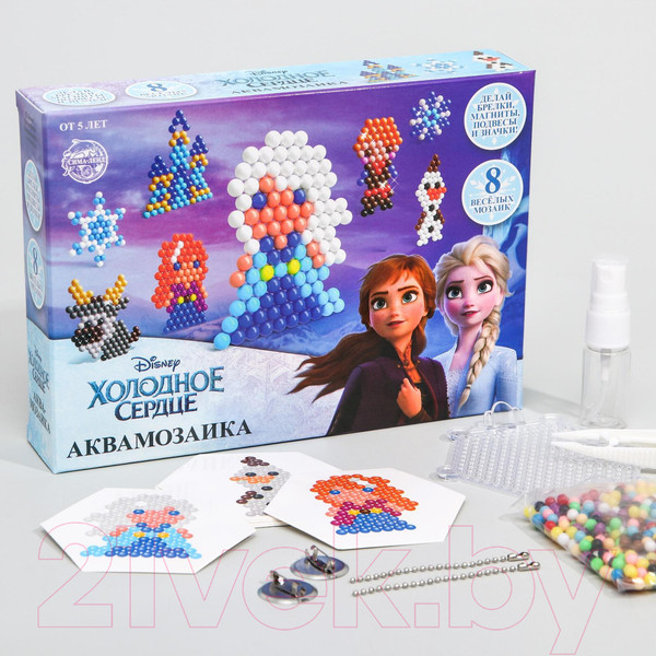 Изображение товара Развивающая игра Disney Аквамозаика. Frozen. Холодное сердце / 5511900