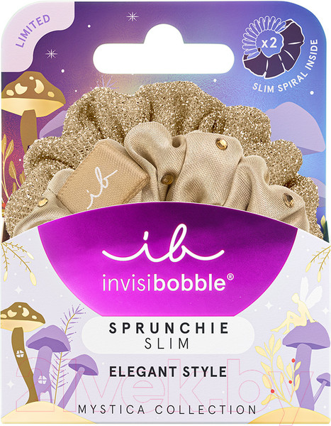 Изображение товара Набор резинок для волос Invisibobble Sprunchie Slim Mystica Deer to Dream