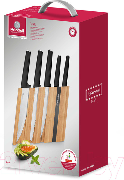 Изображение товара Набор ножей Rondell RD-1469