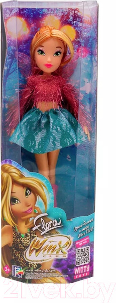Изображение товара Кукла Witty Toys Winx Club Модная Флора с крыльями / IW01242102