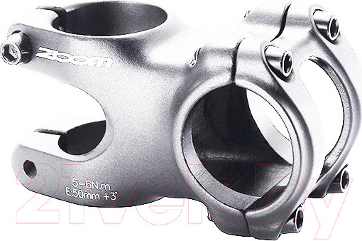 Изображение товара Вынос руля Zoom Corp TDS-D342-8 L-40 7° (серебристый матовый)