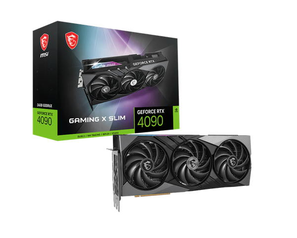 Изображение товара Видеокарта MSI GeForce RTX 4090 Gaming X Slim 24G