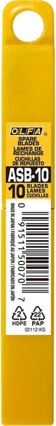 Изображение товара Набор сменных лезвий Olfa ASB-10 (10шт)
