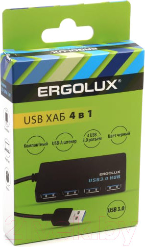 Изображение товара USB-хаб Ergolux ELX-SLP01-C02