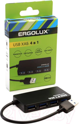 Изображение товара USB-хаб Ergolux ELX-SLP01-C02