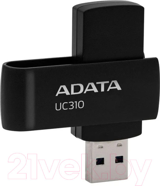 Изображение товара USB flash накопитель A-data UC310 64GB (UC310-64G-RBK)