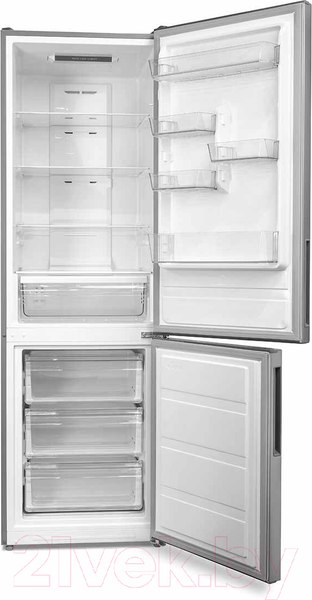 Изображение товара Холодильник с морозильником Centek CT-1732 NF Inox Multi 