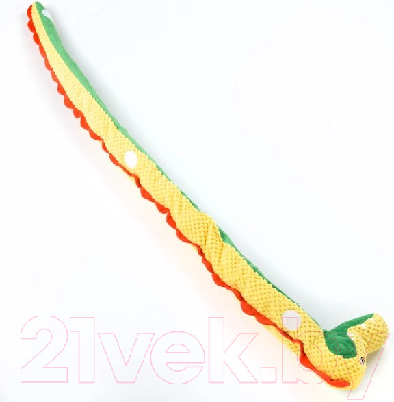 Изображение товара Игрушка для собак Mr. Kranch Змейка с карманами / MKR000019 (желтый)