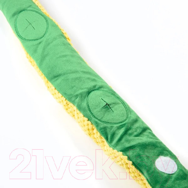 Изображение товара Игрушка для собак Mr. Kranch Змейка с карманами / MKR000019 (желтый)