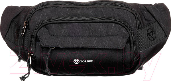 Изображение товара Сумка на пояс Torber T9424-3B (черный)