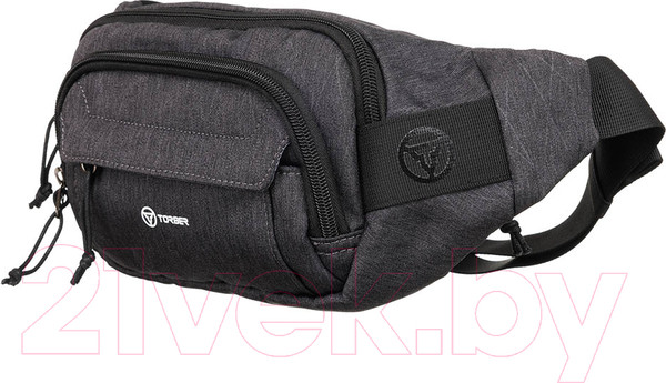 Изображение товара Сумка на пояс Torber T9424-3G (серый)