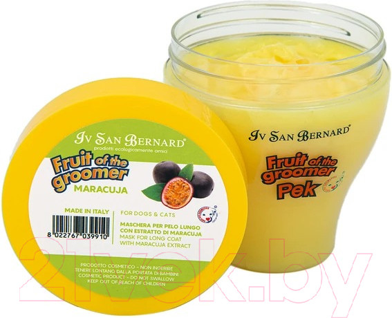 Изображение товара Маска для животных Iv San Bernard Fruit Of The Groomer Maracuja для длинной шерсти (250мл)