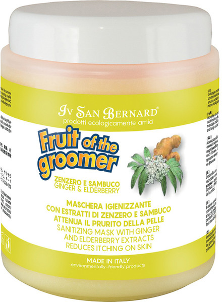 Изображение товара Маска для животных Iv San Bernard Fruit of the Groomer Ginger&Elderbery противовоспалительная (1л)