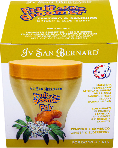 Изображение товара Маска для животных Iv San Bernard Fruit of the Groomer Ginger&Elderbery противовоспалительная (250мл)
