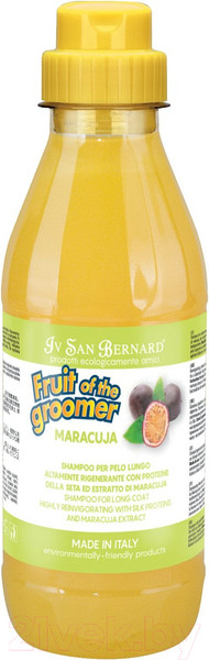 Изображение товара Шампунь для животных Iv San Bernard Fruit Of The Groomer Maracuja для длинной шерсти (100мл)
