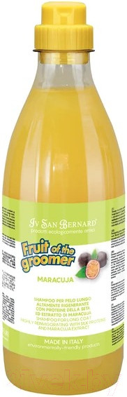 Изображение товара Шампунь для животных Iv San Bernard Fruit Of The Groomer Maracuja для длинной шерсти (1л)
